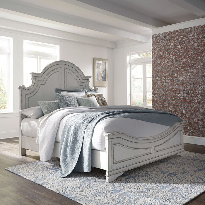 Magnolia Manor - King Panel Bed