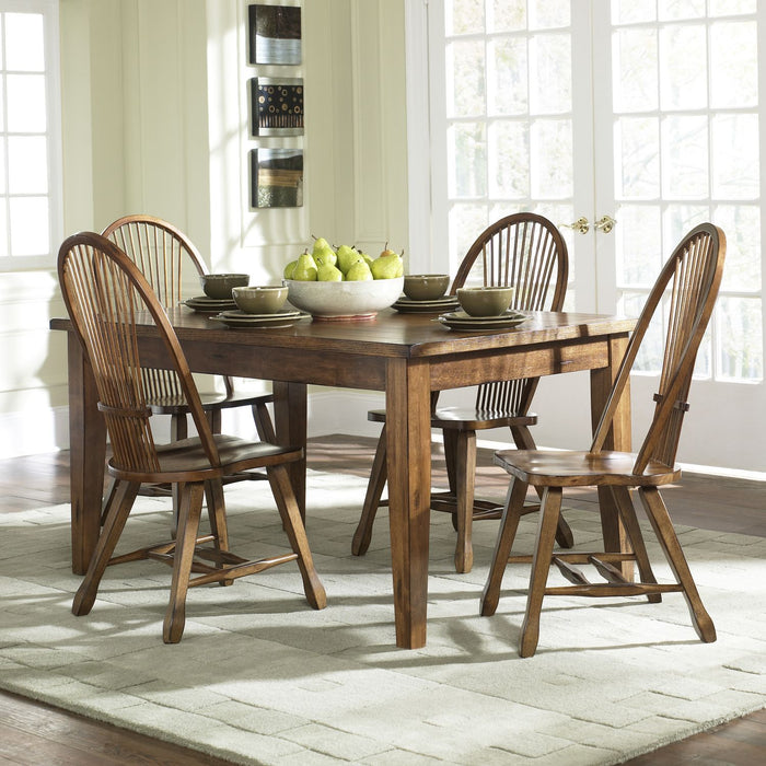 Treasures - Rectangular Leg Table - Oak