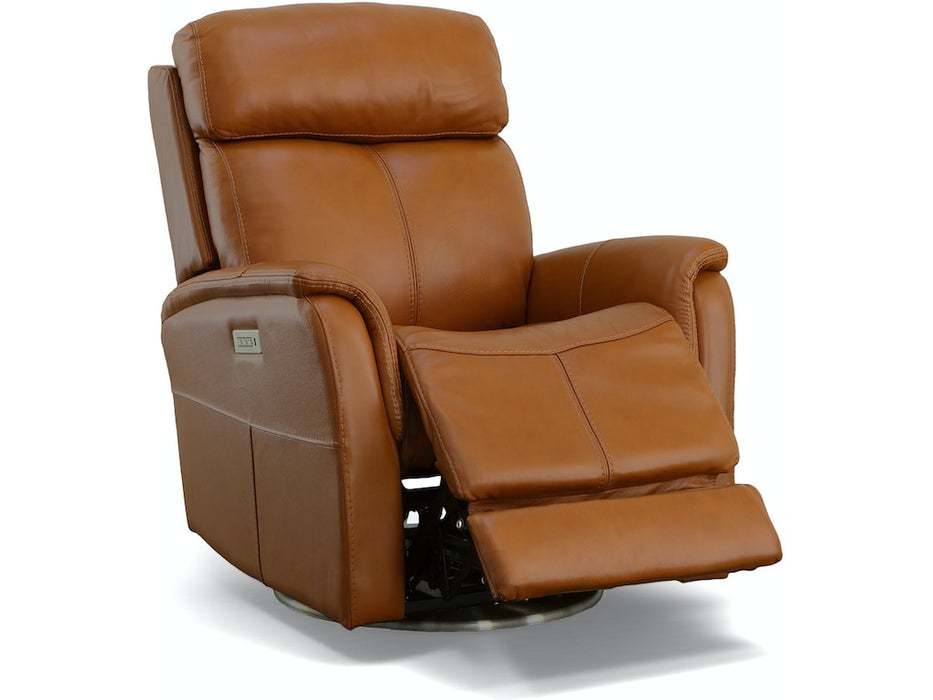 View Power Swivel Recliner with Power Headrest and Lumbar