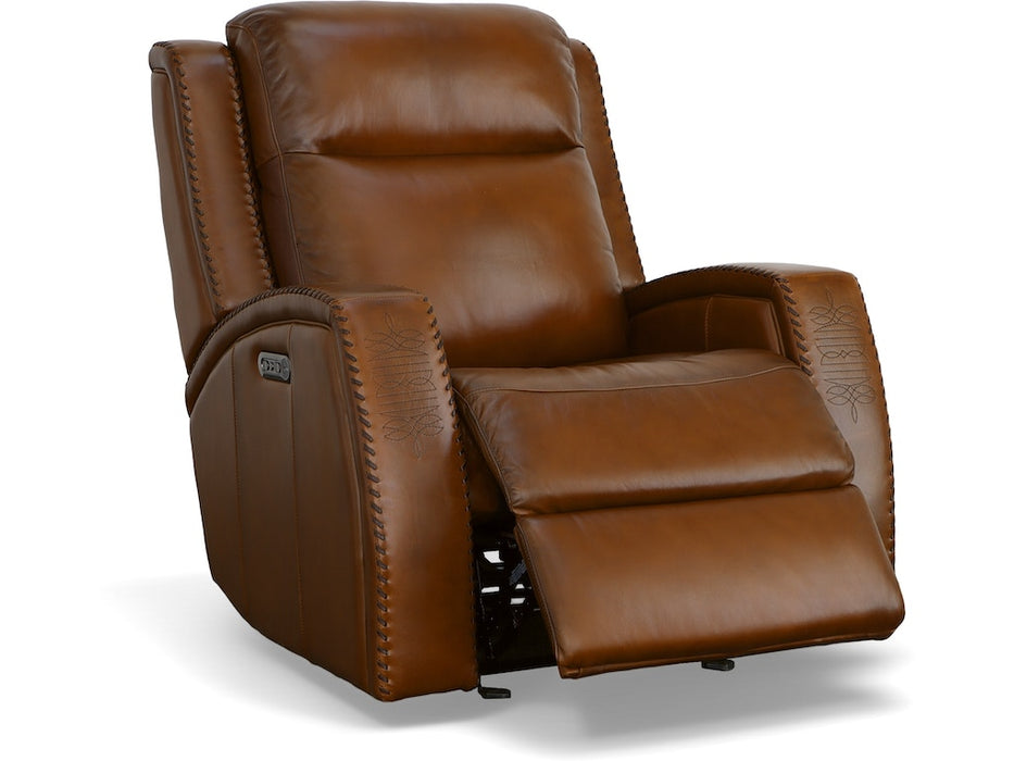 Mustang Power Gliding Recliner with Power Headrest