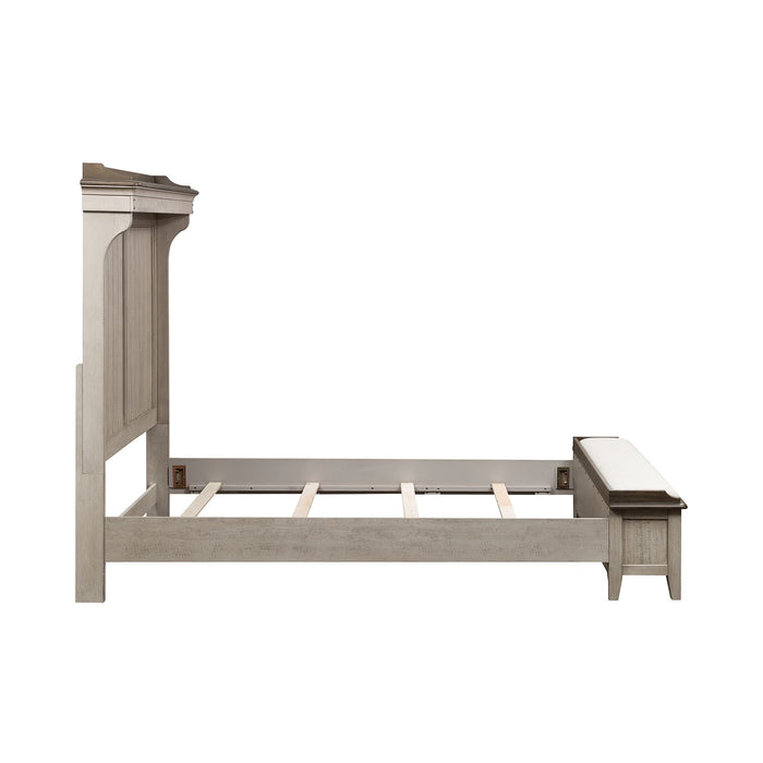 Ivy Hollow - Queen Mantle Storage Bed