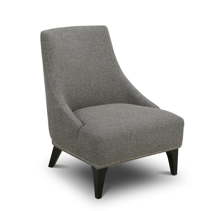 Kendall - Upholstered Accent Chair - Charcoal