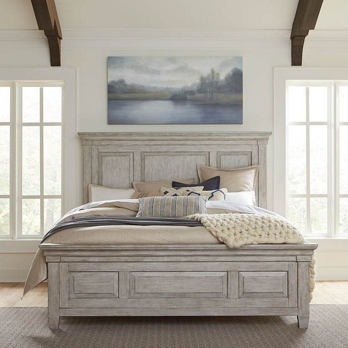 Heartland - King Panel Bed, Dresser & Mirror