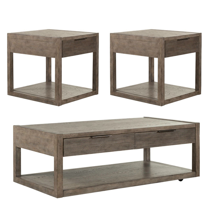 Bartlett Field - 3 Piece Set (1-Cocktail 2-End Tables)