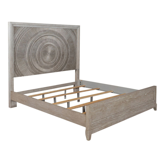 Belmar - King Panel Bed, Dresser & Mirror, Night Stand