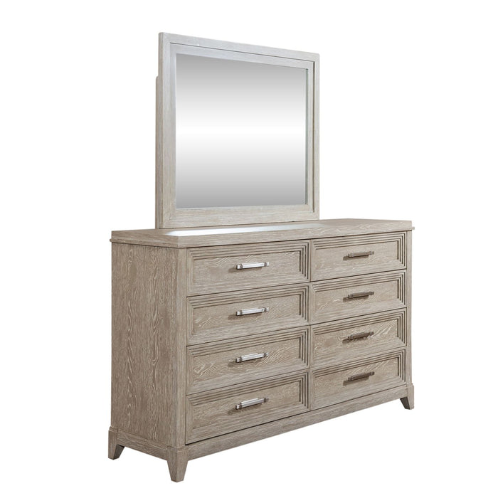 Belmar - King California Panel Bed, Dresser & Mirror, Night Stand