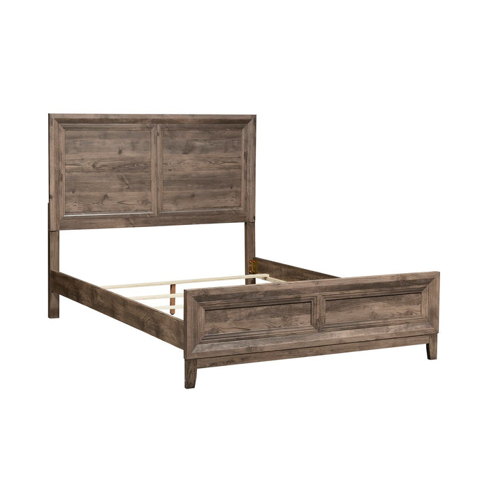 Ridgecrest - Queen Panel Bed, Dresser & Mirror, Night Stand