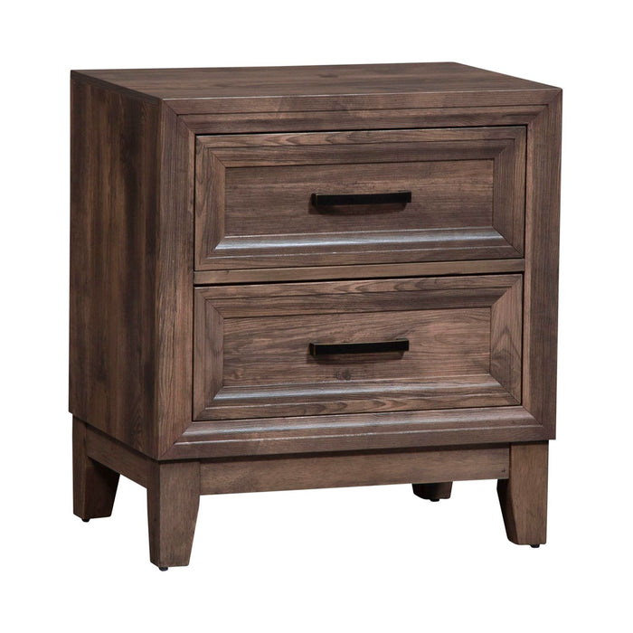 Ridgecrest - King Panel Bed, Dresser & Mirror, Night Stand