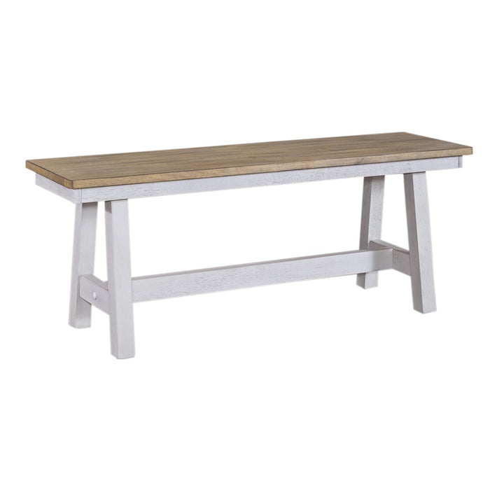 Lindsey Farm - 6 Piece Trestle Table Set