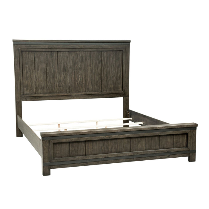 Thornwood Hills - Queen Panel Bed, Dresser & Mirror