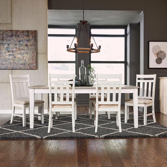 Summerville - 7 Piece Rectangular Table Set