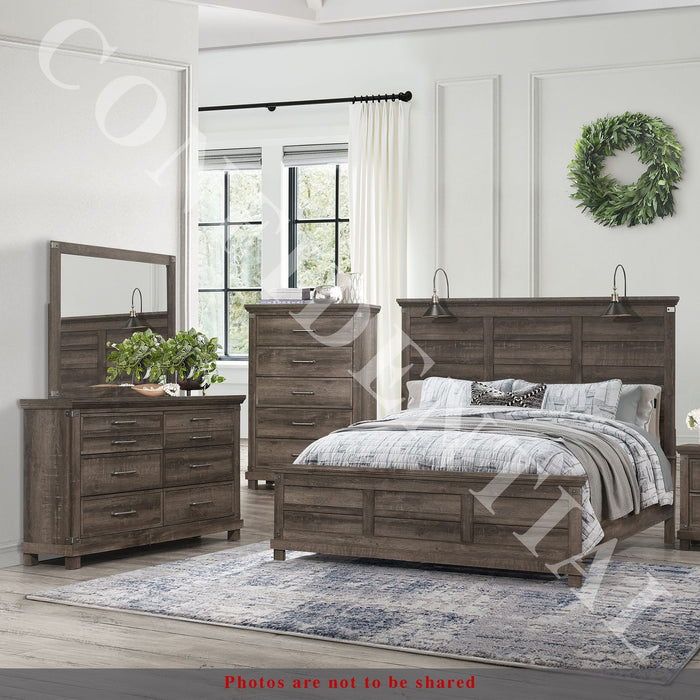 Lakeside Haven - Queen Panel Bed, Dresser & Mirror