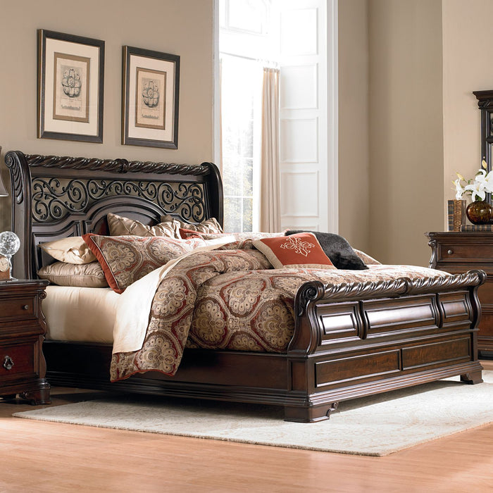 Arbor Place - King California Sleigh Bed