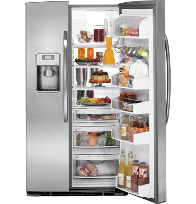 GE® ENERGY STAR® 25.8 Cu. Ft. Side-By-Side Refrigerator with Dispenser