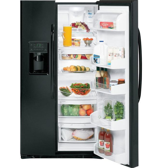 GE® ENERGY STAR® 25.9 Cu. Ft. Side-By-Side Refrigerator with Dispenser