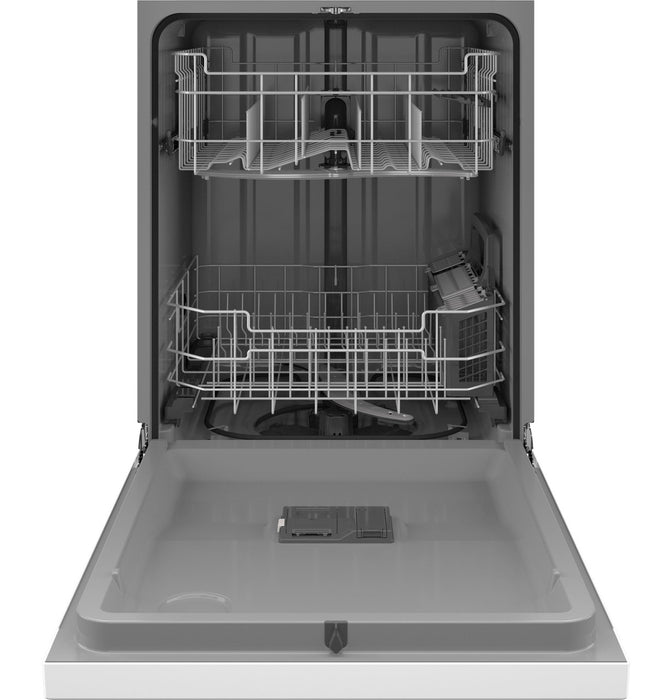 GE® ENERGY STAR® Front Control with Plastic Interior Dishwasher with Sanitize Cycle & Dry Boost