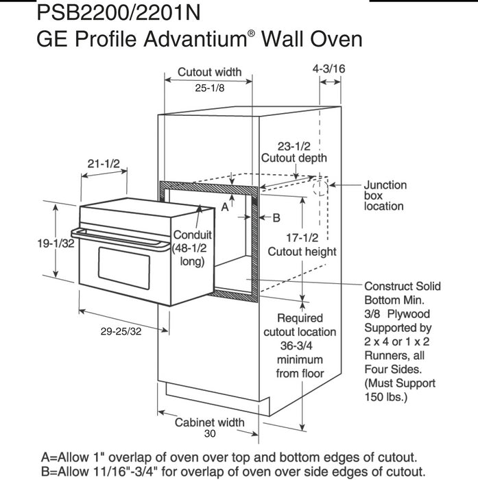 GE Profile Advantium® Wall Oven