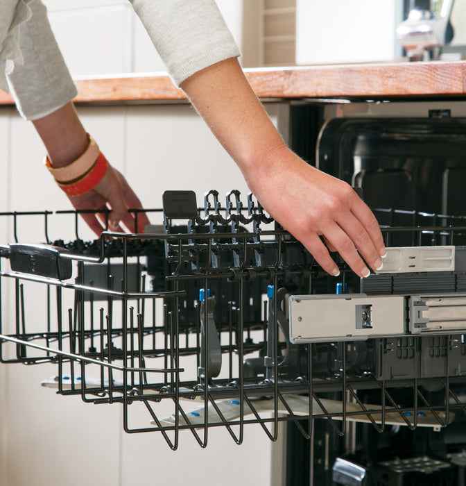 GE Profile™ Series Stainless Steel Interior Dishwasher with Hidden Controls