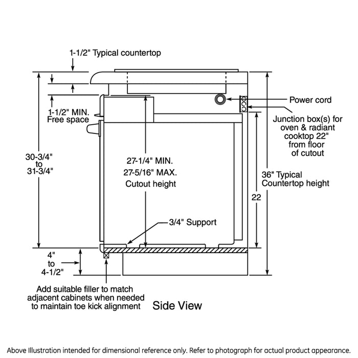 GE® 30" Built-In Single Convection Wall Oven