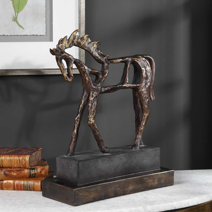 TITAN HORSE SCULPTURE