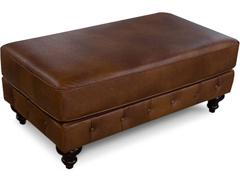 2R07LR Rondell Leather Ottoman