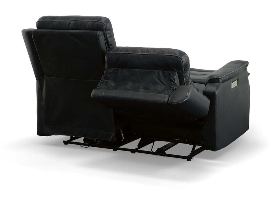 Easton Power Reclining Loveseat with Power Headrests and Lumbar