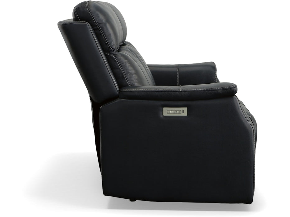 Easton Power Reclining Loveseat with Power Headrests and Lumbar