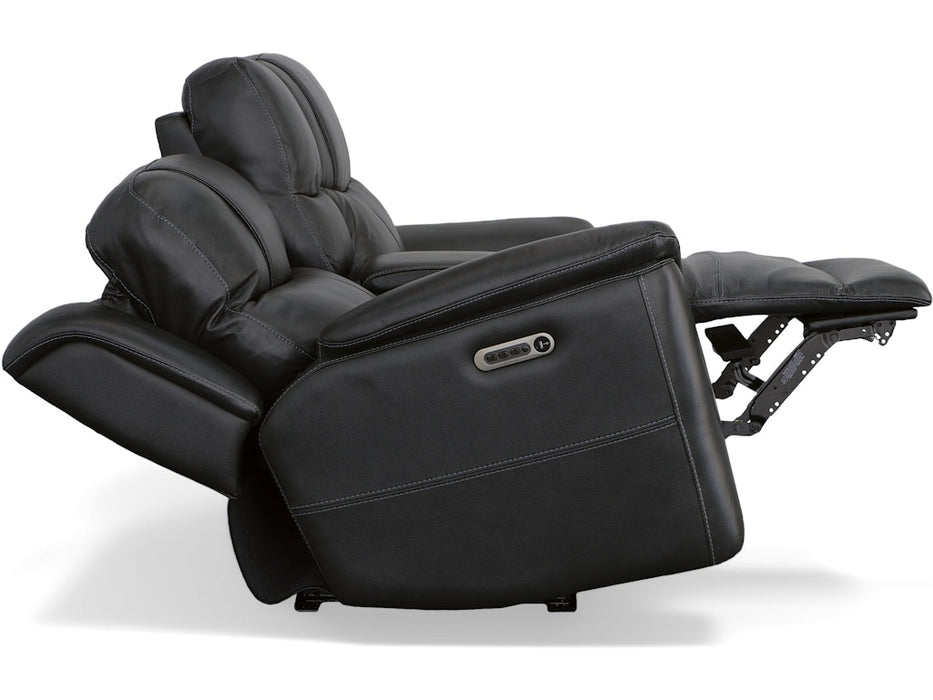 Crew Power Reclining Loveseat with Console and Power Headrests and Lumbar