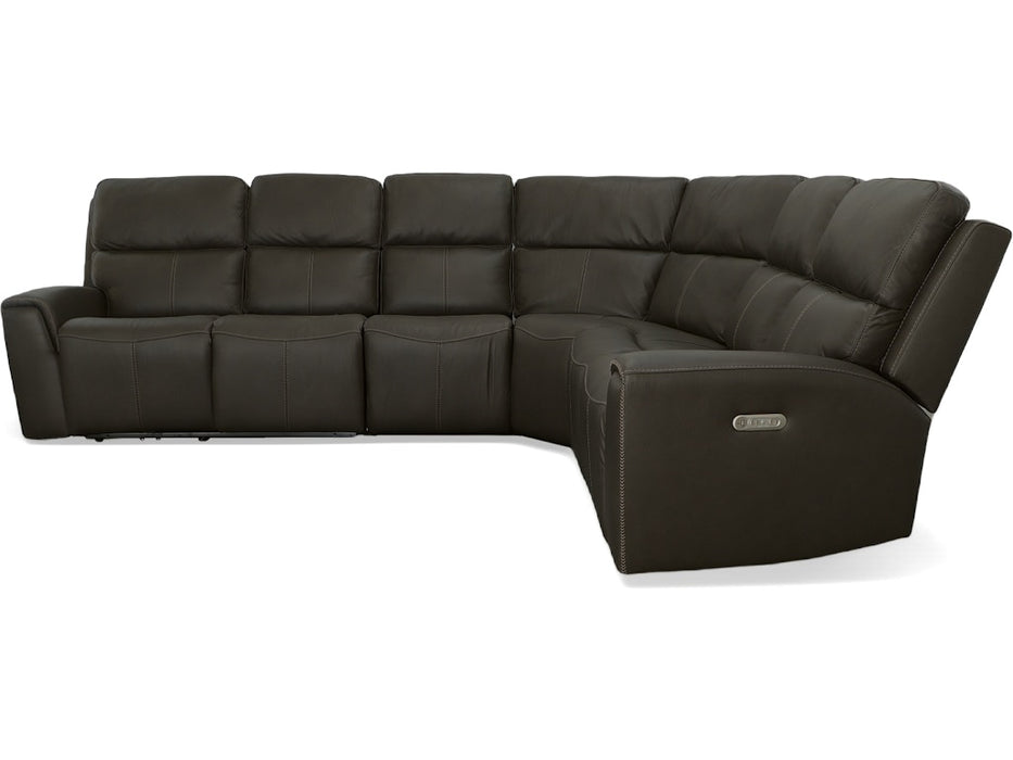 Jarvis Power Reclining Sectional with Power Headrest