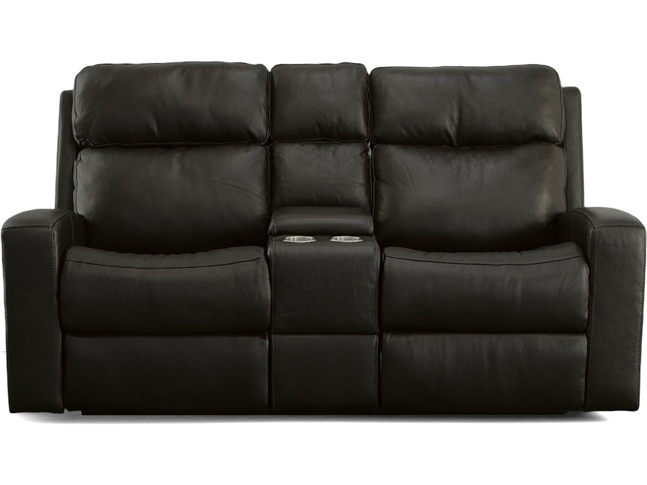 Cody Power Reclining Loveseat with Console and Power Headrests