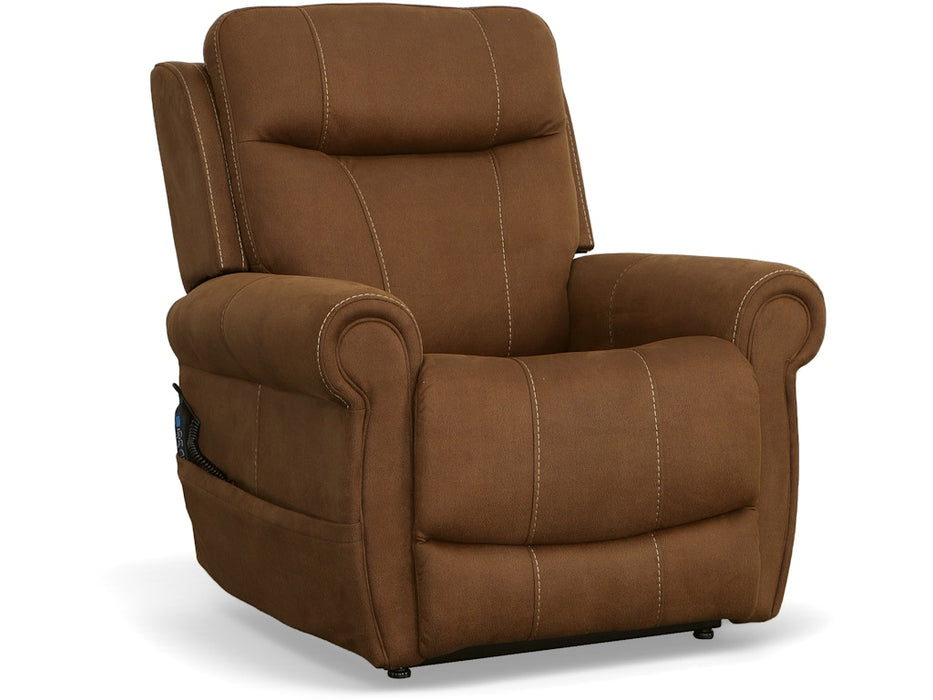 Stewart Power Lift Recliner with Power Headrest and Lumbar