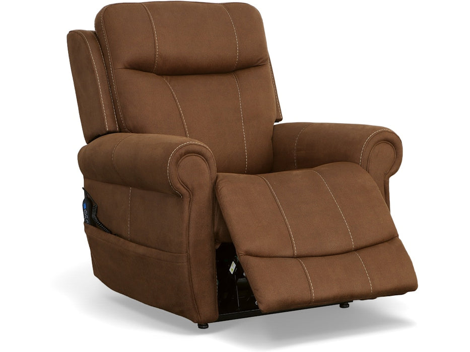 Stewart Power Lift Recliner with Power Headrest and Lumbar