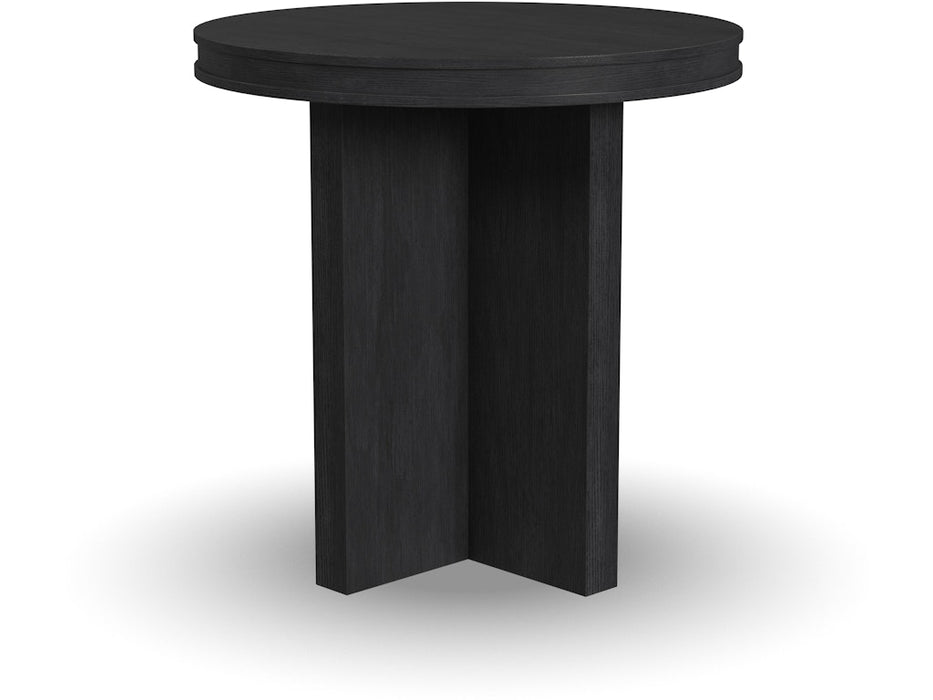 Waterfall Round End Table