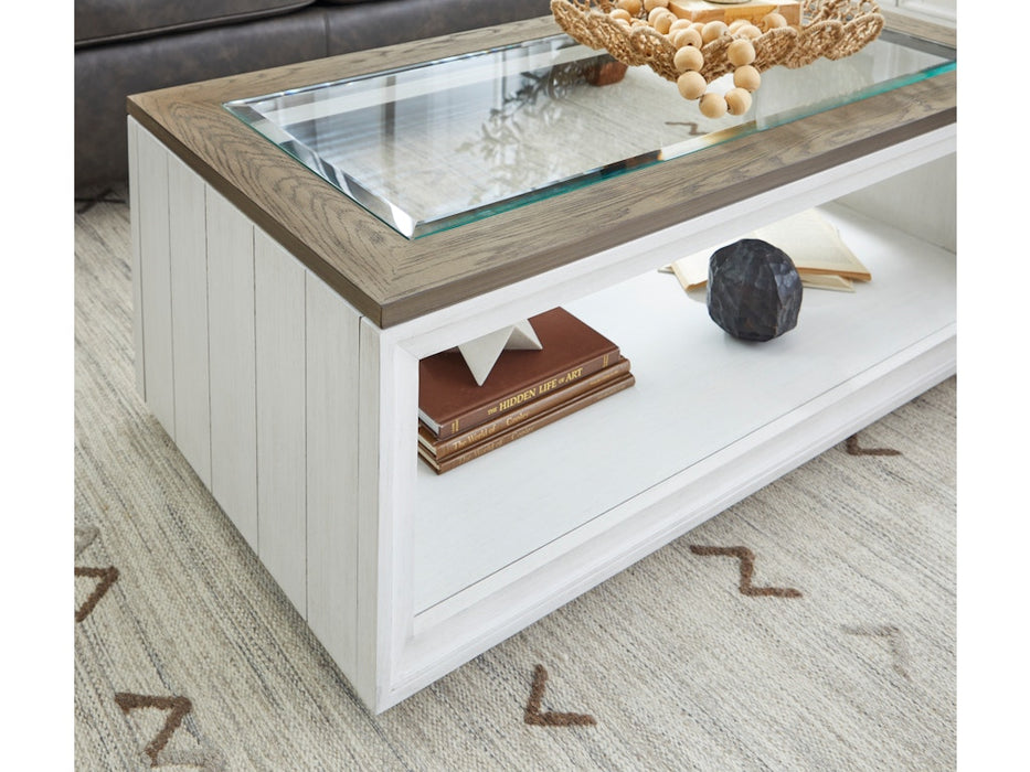 Melody Rectangular Coffee Table with Casters