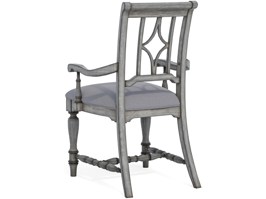 Plymouth Upholstered Arm Dining Chair