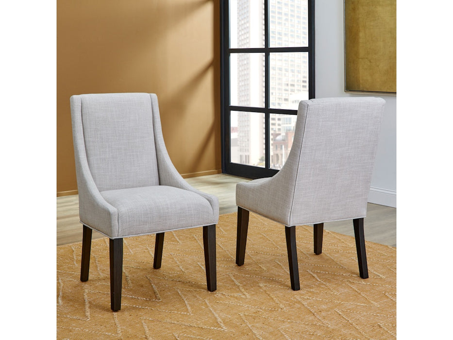 Lattice Upholstered Dining Chair