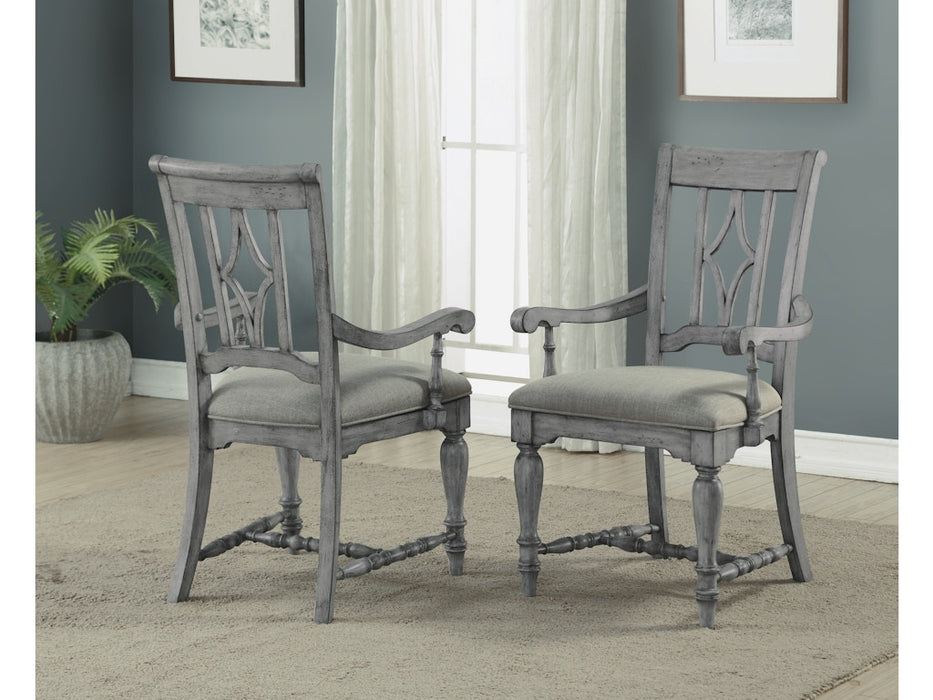 Plymouth Upholstered Arm Dining Chair