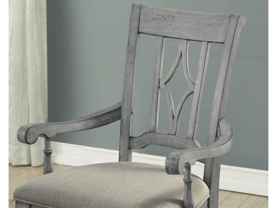 Plymouth Upholstered Arm Dining Chair