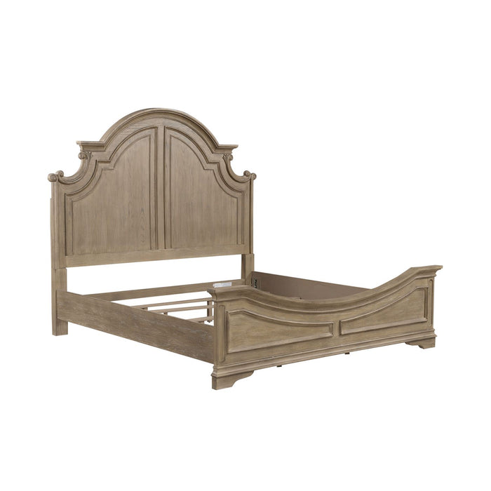 Magnolia Manor - King Panel Bed