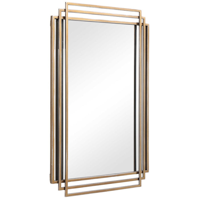 AMHERST MIRROR, GOLD