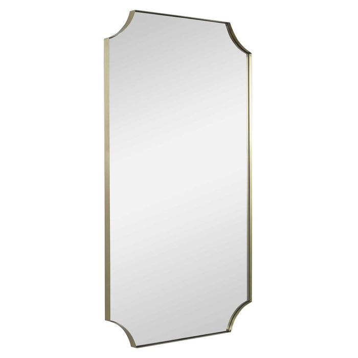 LENNOX MIRROR, BRASS