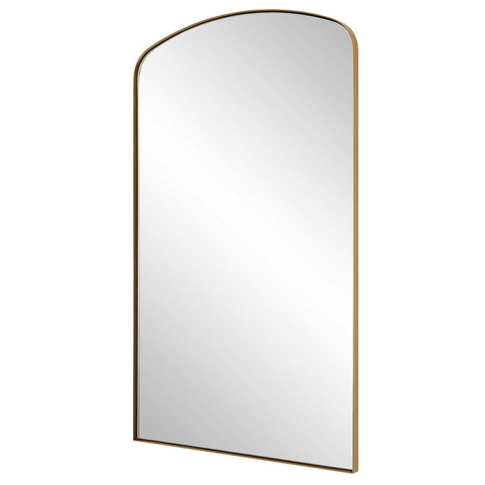 TORDERA ARCH MIRROR, BRASS