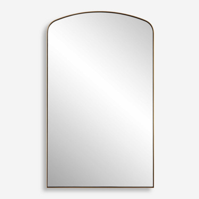 TORDERA ARCH MIRROR, BRASS