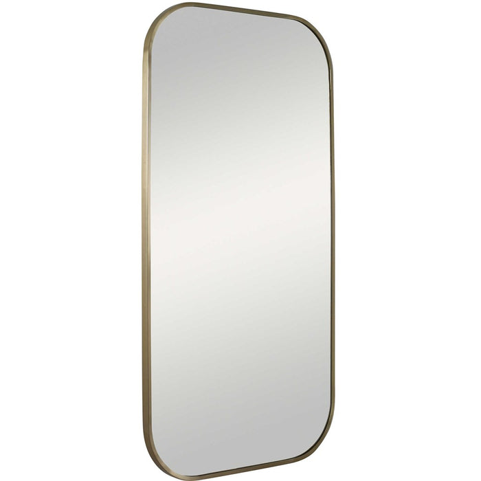 TAFT MIRROR, BRASS