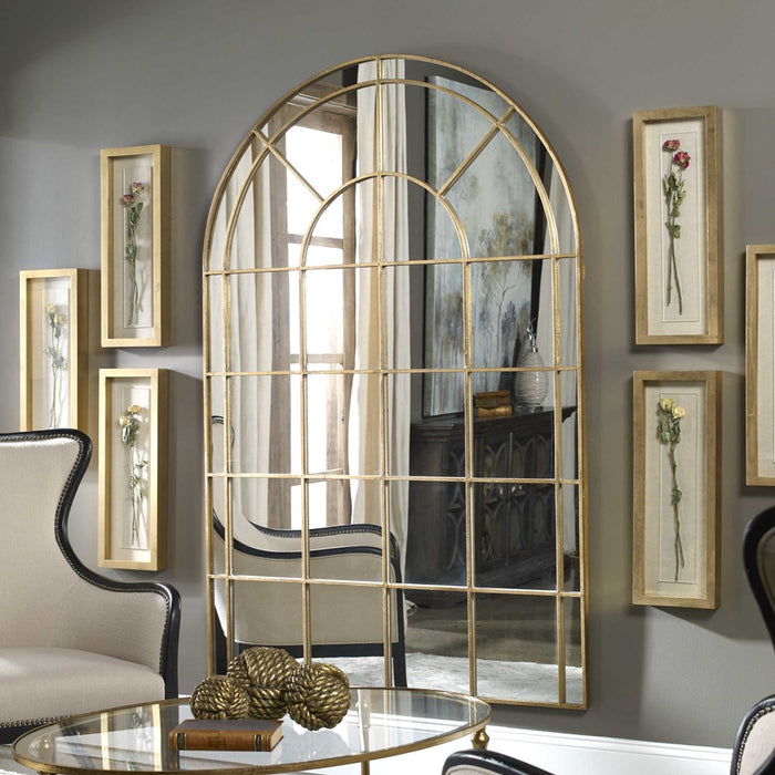 GRANTOLA ARCH MIRROR, GOLD