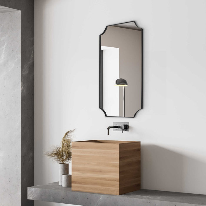 LENNOX MIRROR, BLACK