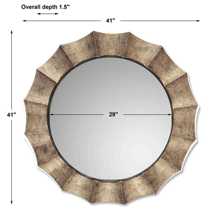 GOTHAM ROUND MIRROR