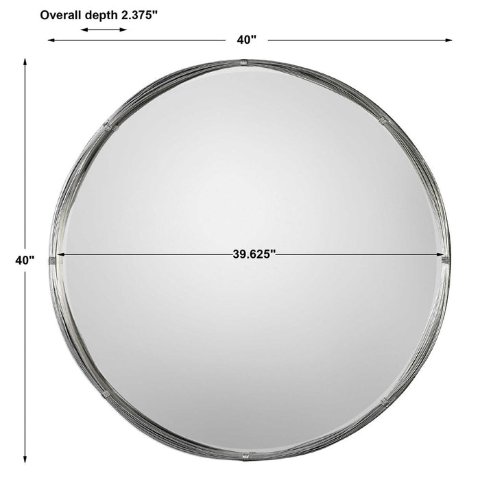 OHMER ROUND MIRROR