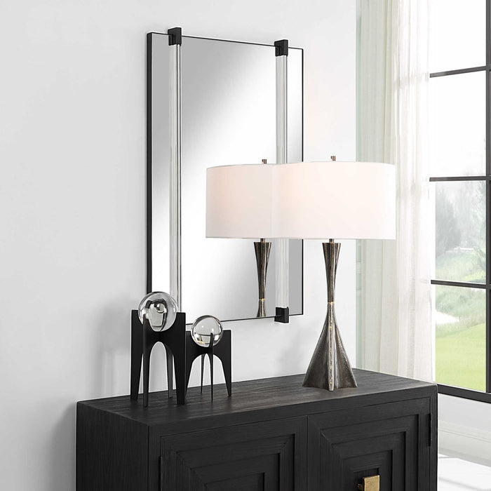 LADONNA MIRROR, BLACK