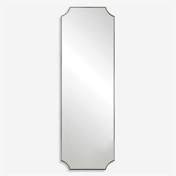 LENNOX TALL MIRROR, NICKEL